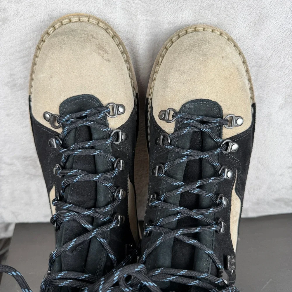Vans x Diemme Buffalo Boot Made in Italy Suede Vibram Sole Black Tan Mens 46